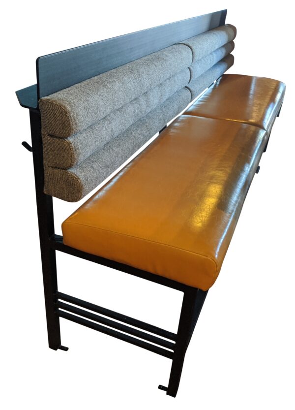 Mercer Bench with Drink Rail